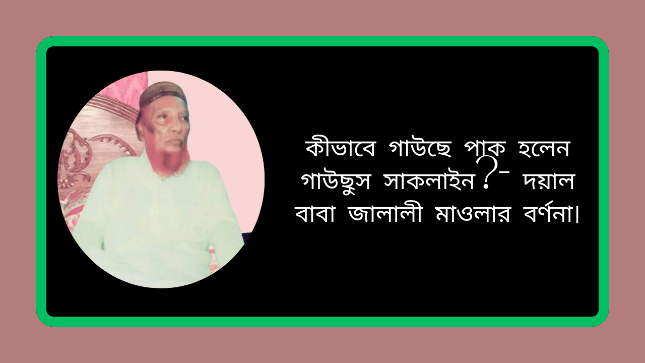কীভাবে গাউছে পাক হলেন গাউছুস সাকলাইন – আধ্যাত্মিক ঘটনা