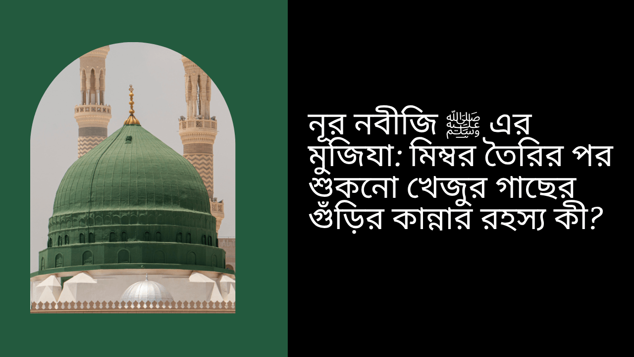 নূর নবীজি ﷺ এর মুজিযা